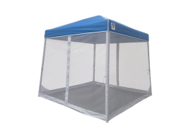 10' ANGLED LEG SCREENROOM - 2-PIECE