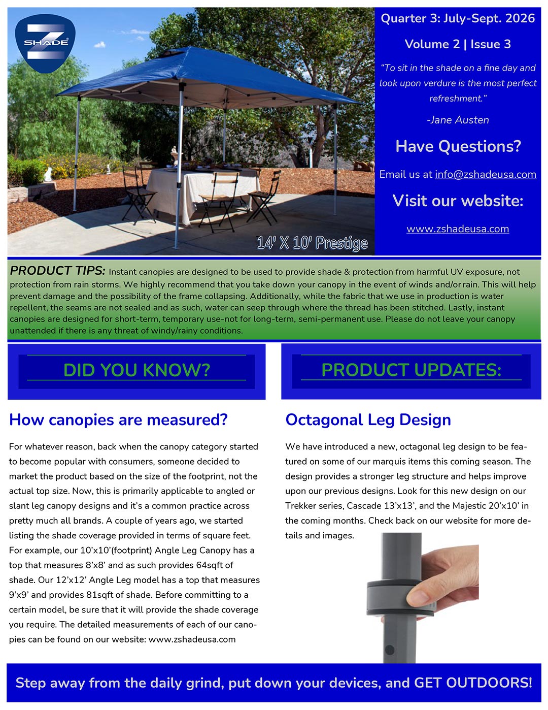 NEWSLETTER VOLUME 2 ISSUE 3 - JULY TO SEPTEMBER 2026