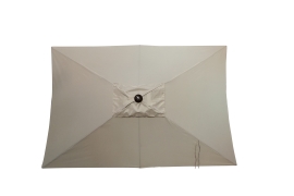 10' x 6.5" All Aluminum Umbrella, Beige  + Free Shipping